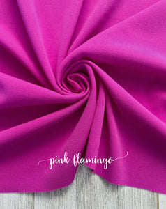 Neon Purple flamingo bow