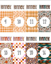 Load image into Gallery viewer, Custom name Fall &amp; Christmas (46 options)
