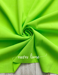 Neon lime bow