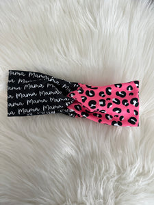 Cheetah Mama Twist wrap