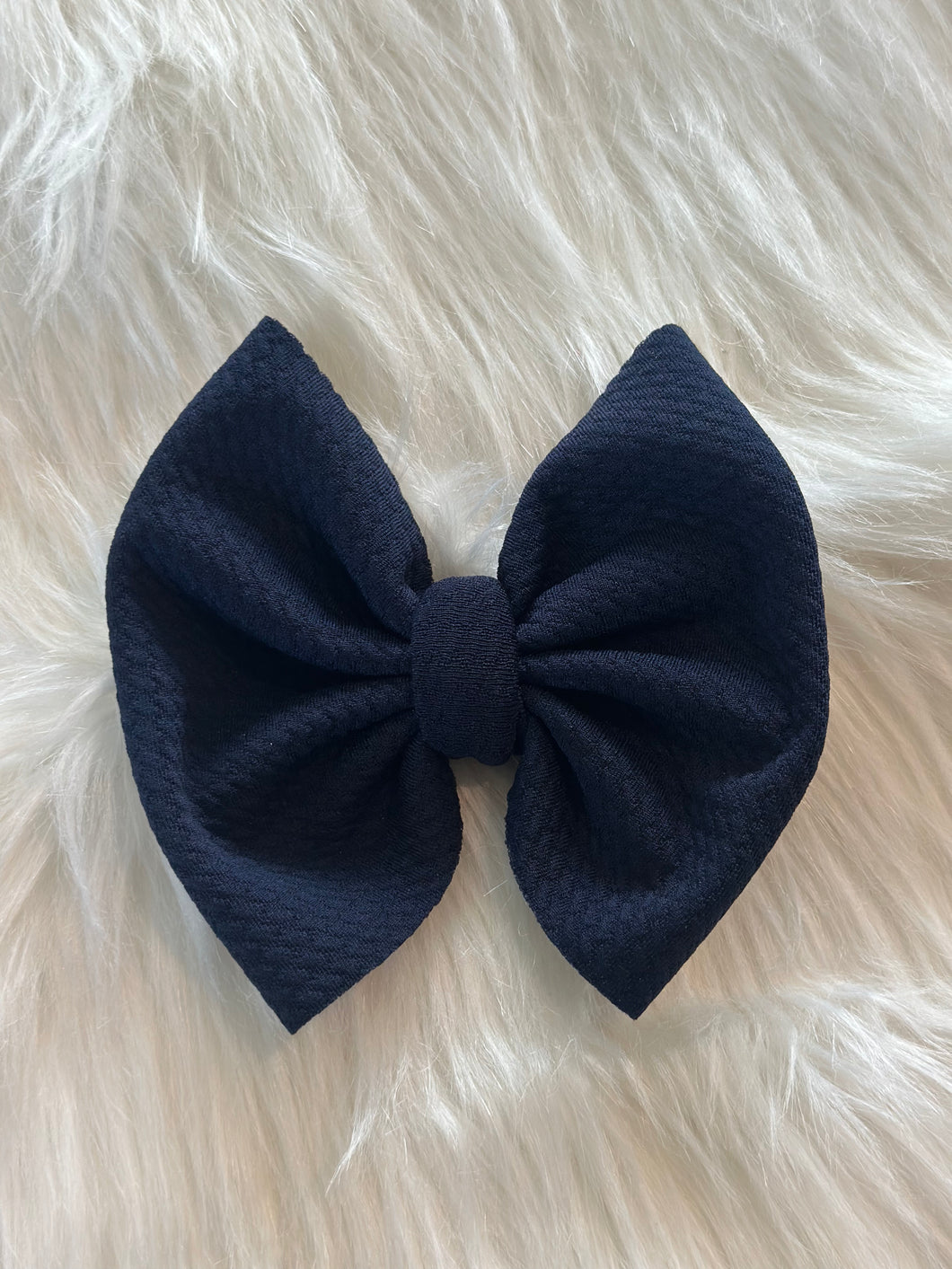 Navy blue pigtail