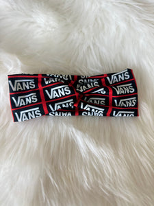 Van mama twist red & black